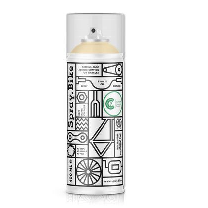 Spray Paint - Chalk Farm (Off-White) | Designed Mainly for Bicycles | Multi-Use Acrylic Spray Paint for Metal