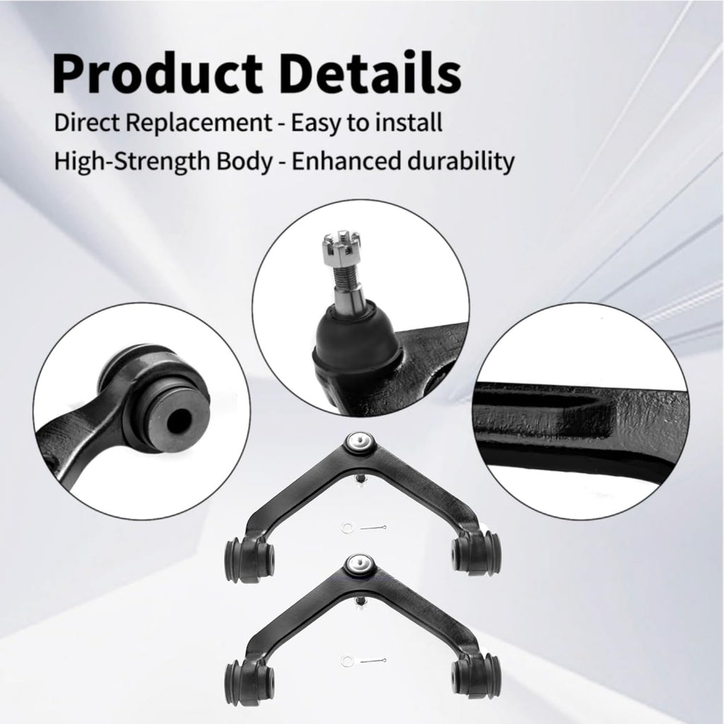 Front Upper Control Arm for Dodge RAM 3500 2003-2006 2WD 2Pcs