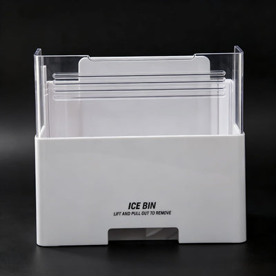 AKC72949319 Ice Bucket Compatible with LG Refrigerator LFX21976ST/LFX25974ST/LFX28968ST/LFX28979, Replaces AP5677094 PS7789317 AKC72949301/314/309/315, Food-Grade PP