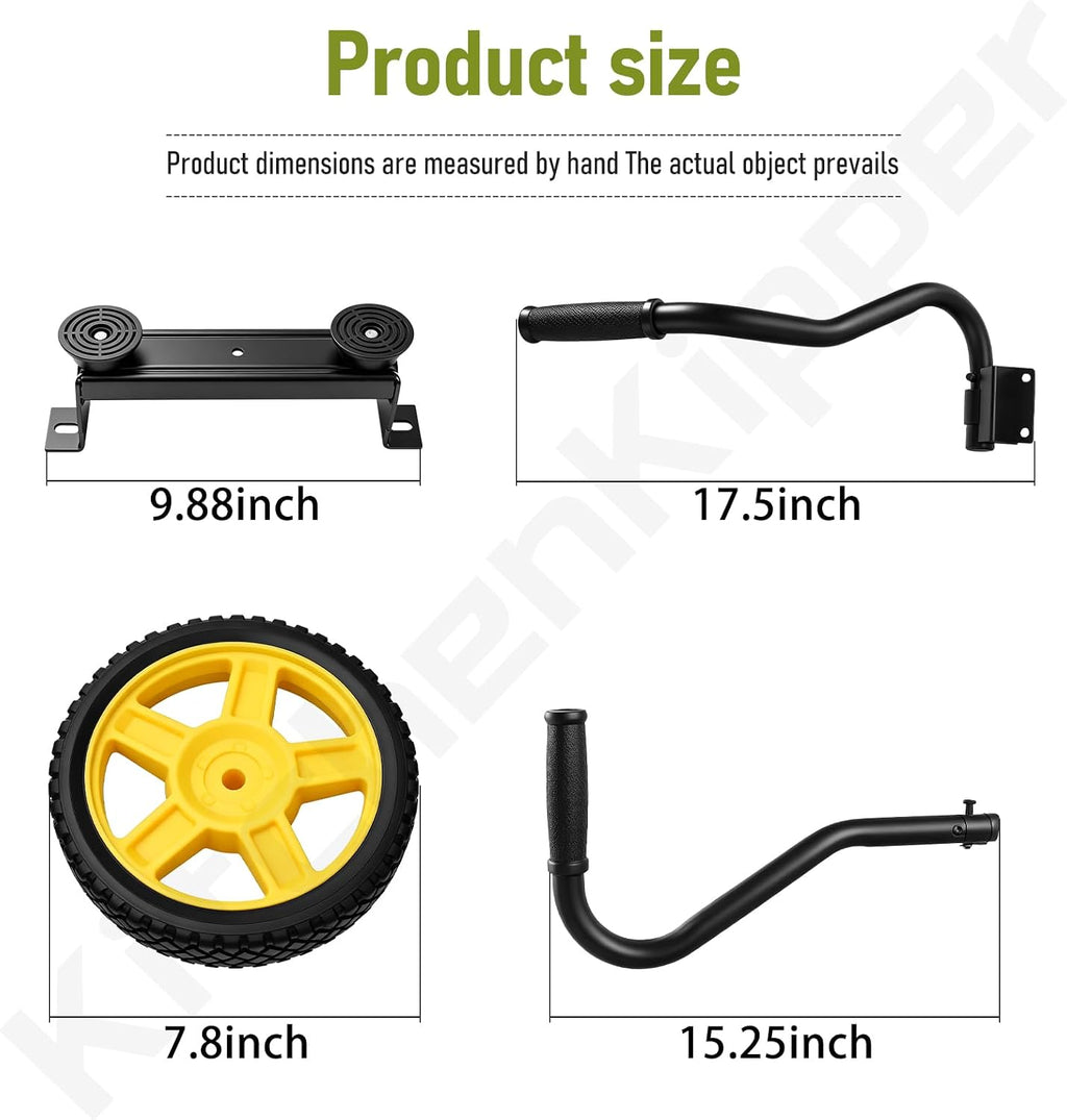 40065 Generator Wheel Kit Compatible with Champion | for Champion 2800-4750-Watt Generators with Folding Handle and