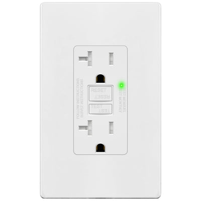 TG GFCI Outlet 20 Amp, Electrical Tamper-Resistant Receptacle, Self-Test