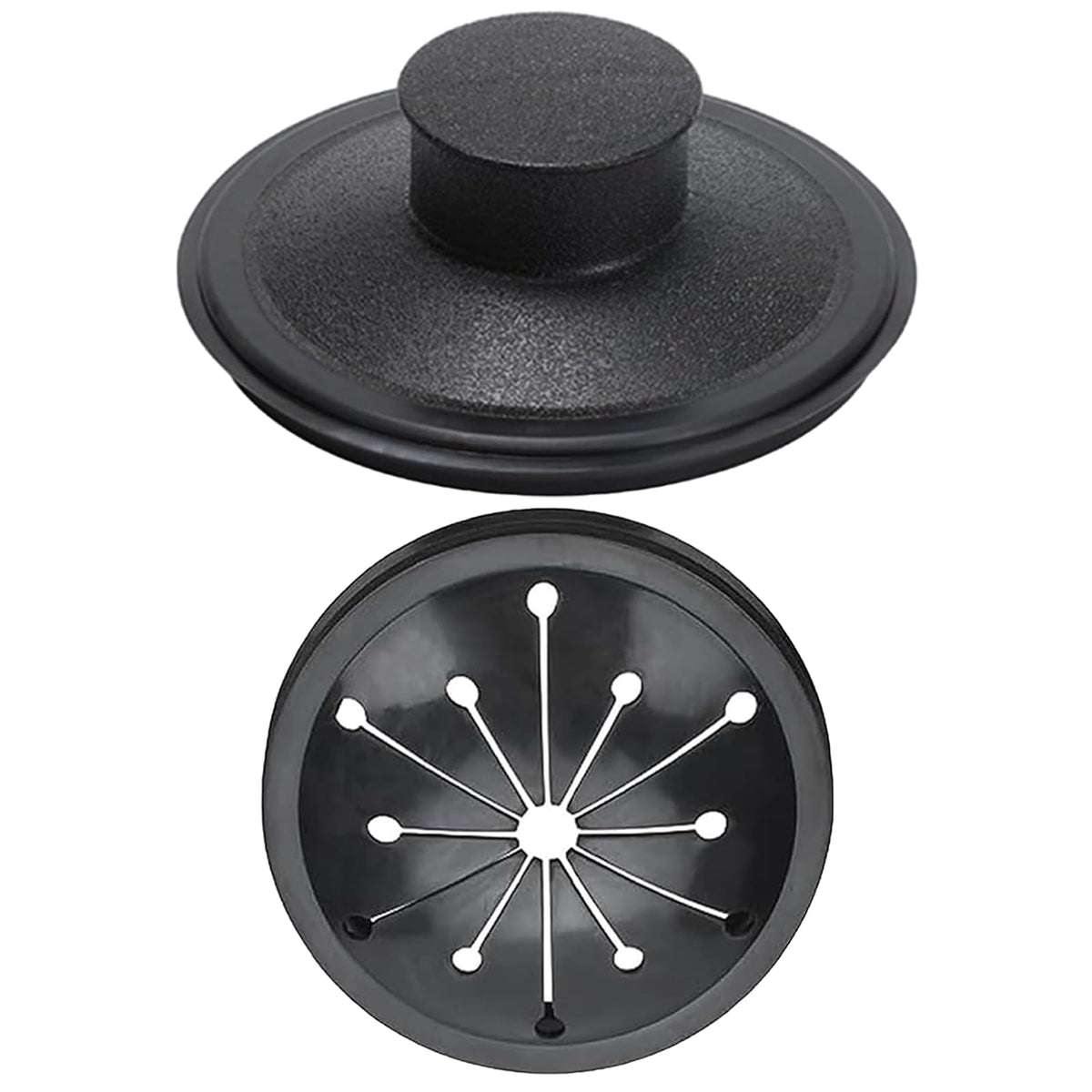 3 Inch Garbage Disposal Splash Guard Collar Sink Garbage Disposal Splash Guard for Whirlaway, Waste King, Sinkmaster and GE Models with 3.35 Inch Sink Stopper Replacement Garbage Disposal Stopper