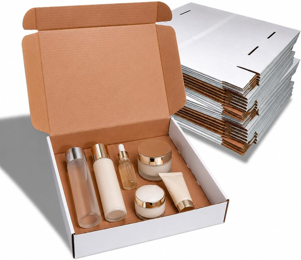 Corrugated Shipping Boxes 12x9x4Inches, 30Pack Kraft Cardboard Literature Mailers, Durable Small Business Mailing
