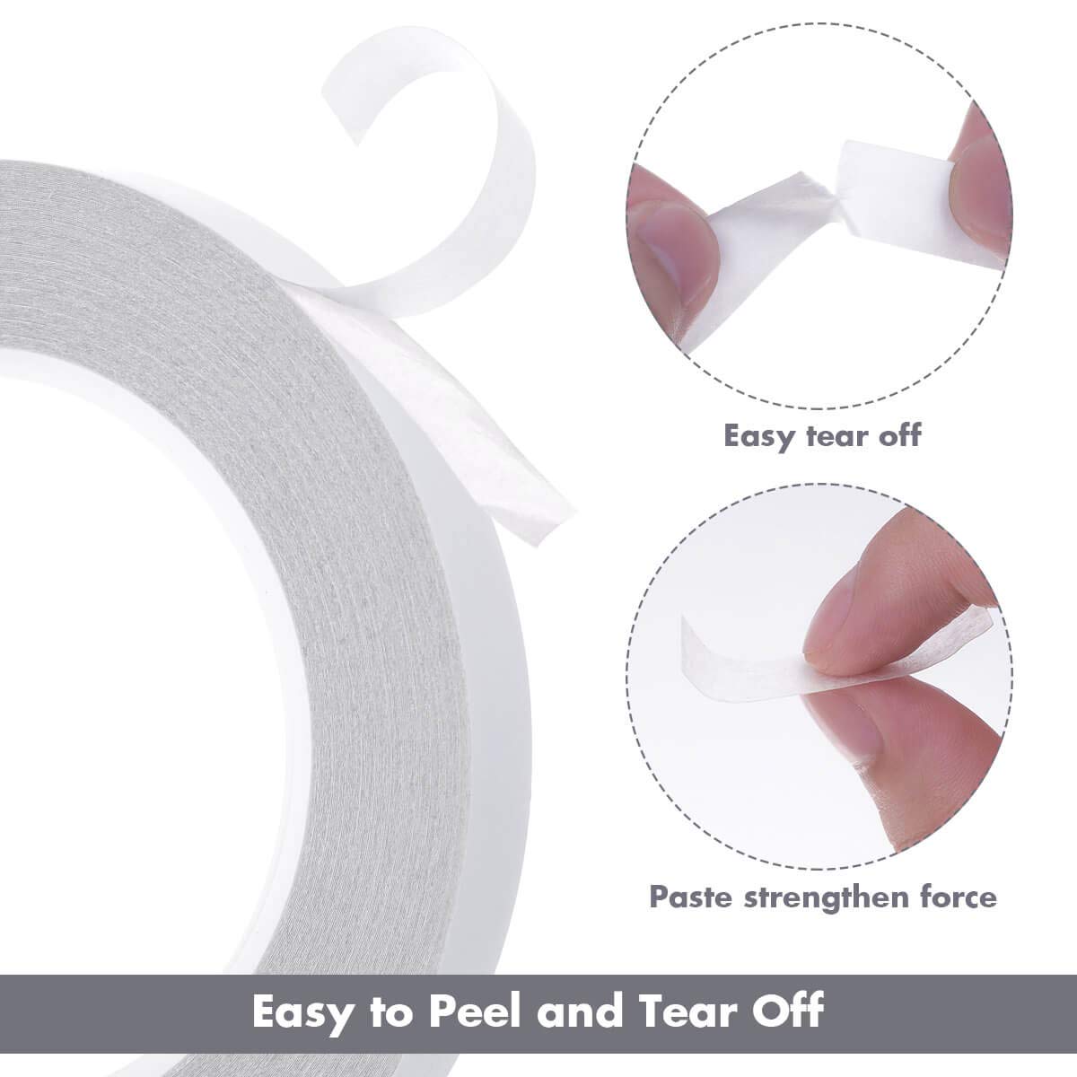 Double Sided Adhesive Tape, 9 Rolls Double-Side Craft Tape for Card Making, Scrapbooking, DIY Crafts and Office