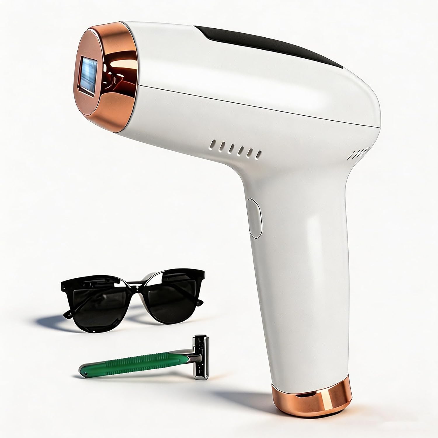 IPL Laser Hair Removal Device, At-Home Hair Removal for Women Men, 999,999 Flashes Permanent Hair Removal Device on