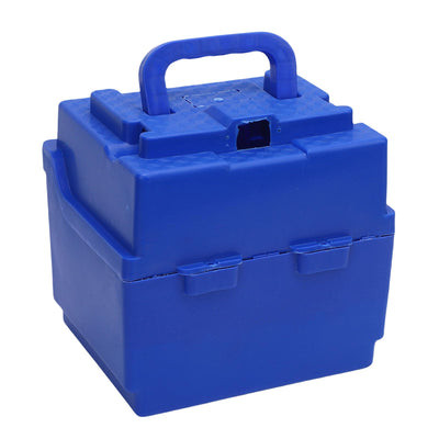 Go Kart Battery Box with Handle 7.87x6.30x5.71in Battery Storage Case Replacement for KD 110cc 150cc 250cc ATV