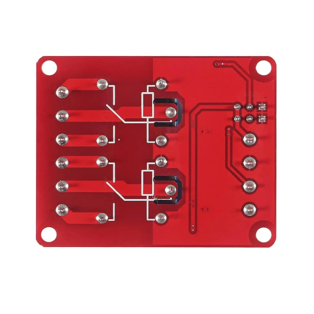 2pcs DC 5V Relay Module 2 Channel Relay Switch with Optocoupler Isolation High/Low Level Trigger