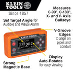 Klein Tools 80036 Digital Level with Programmable Angles & Straps Kit, 2-Pc