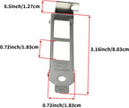 Low Profile Short Bracket Compatible with Intel X550-T2 X540-T2