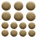 14 PCS Antique Brass Blazer Buttons for Sewing 20mm & 15mm JS160