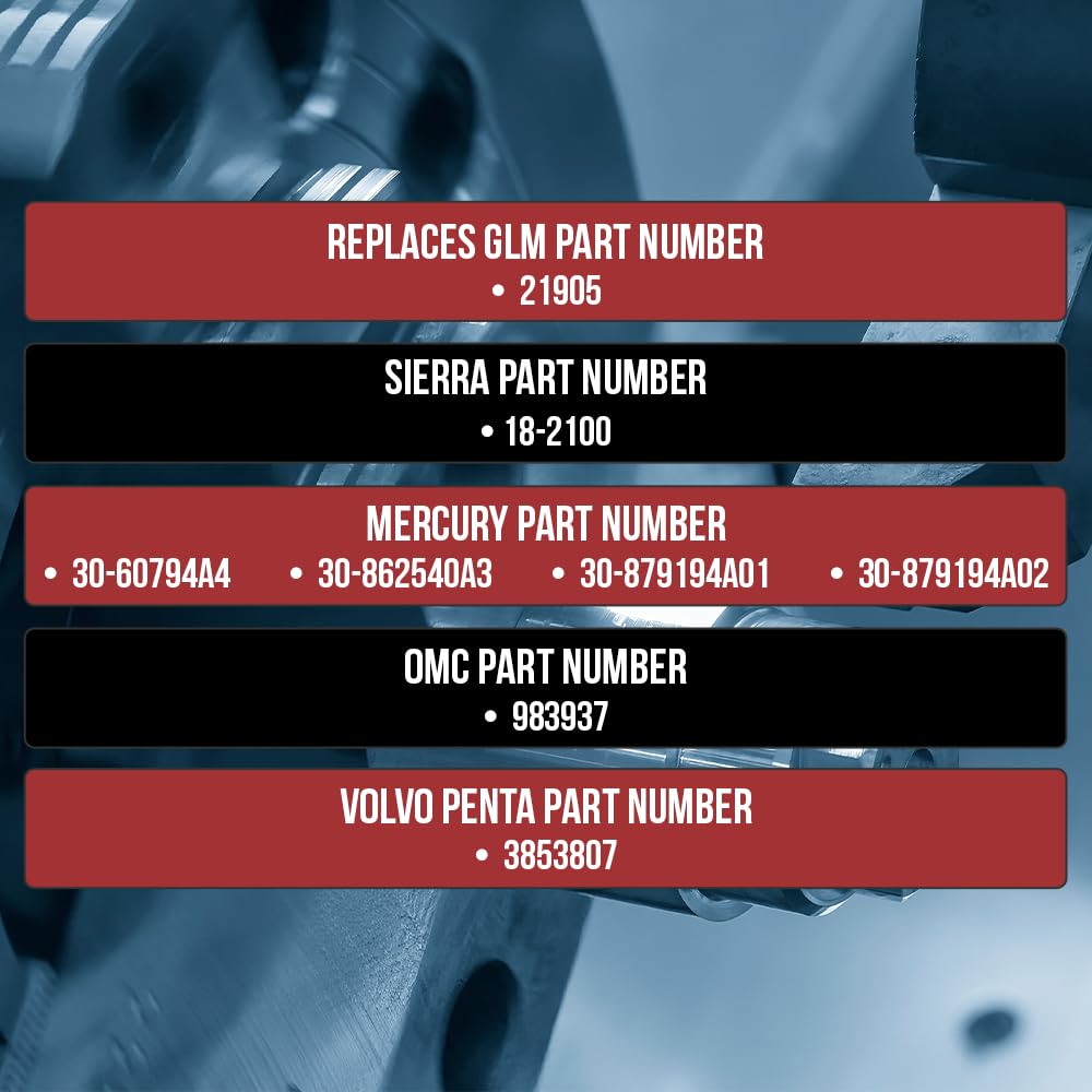 RPS 30-60794A4 Gimbal Bearing | Greasable Sterndrive Gimbal Bearing Replacement | Marine Drive Alignment Bearing | Replaces OMC/Volvo/Mercruiser