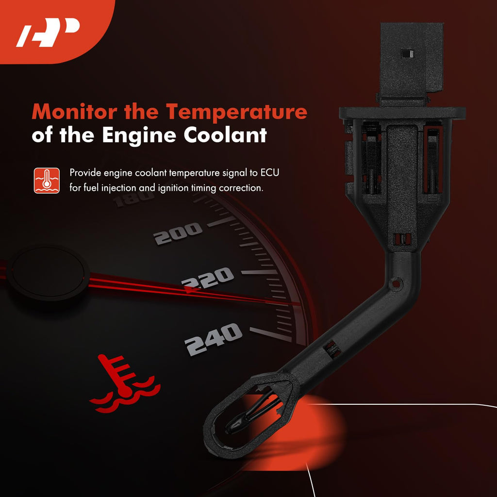 A-Premium Engine Coolant Temperature Sensor Compatible with Jeep