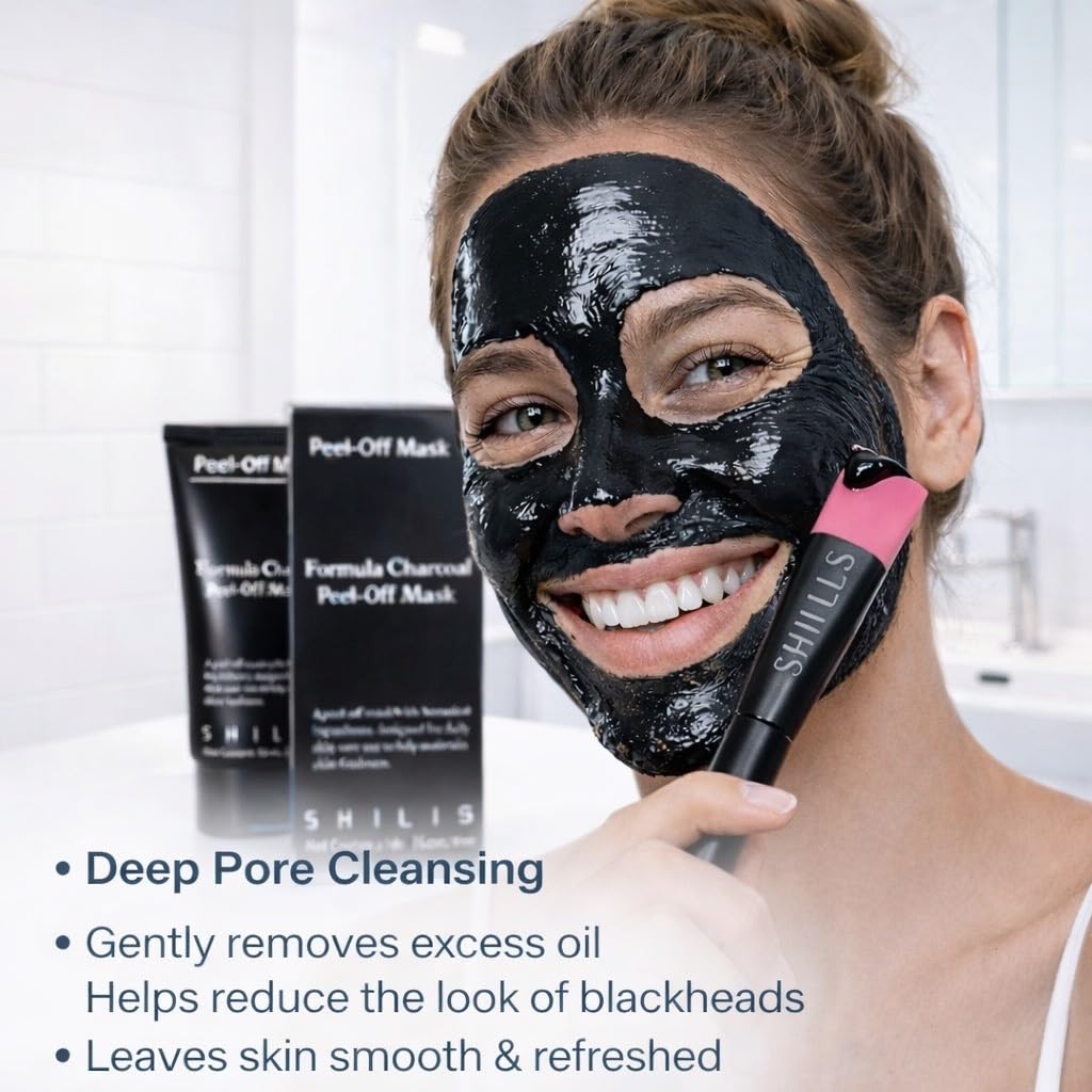 Peel Off Mask With A Pink Brush