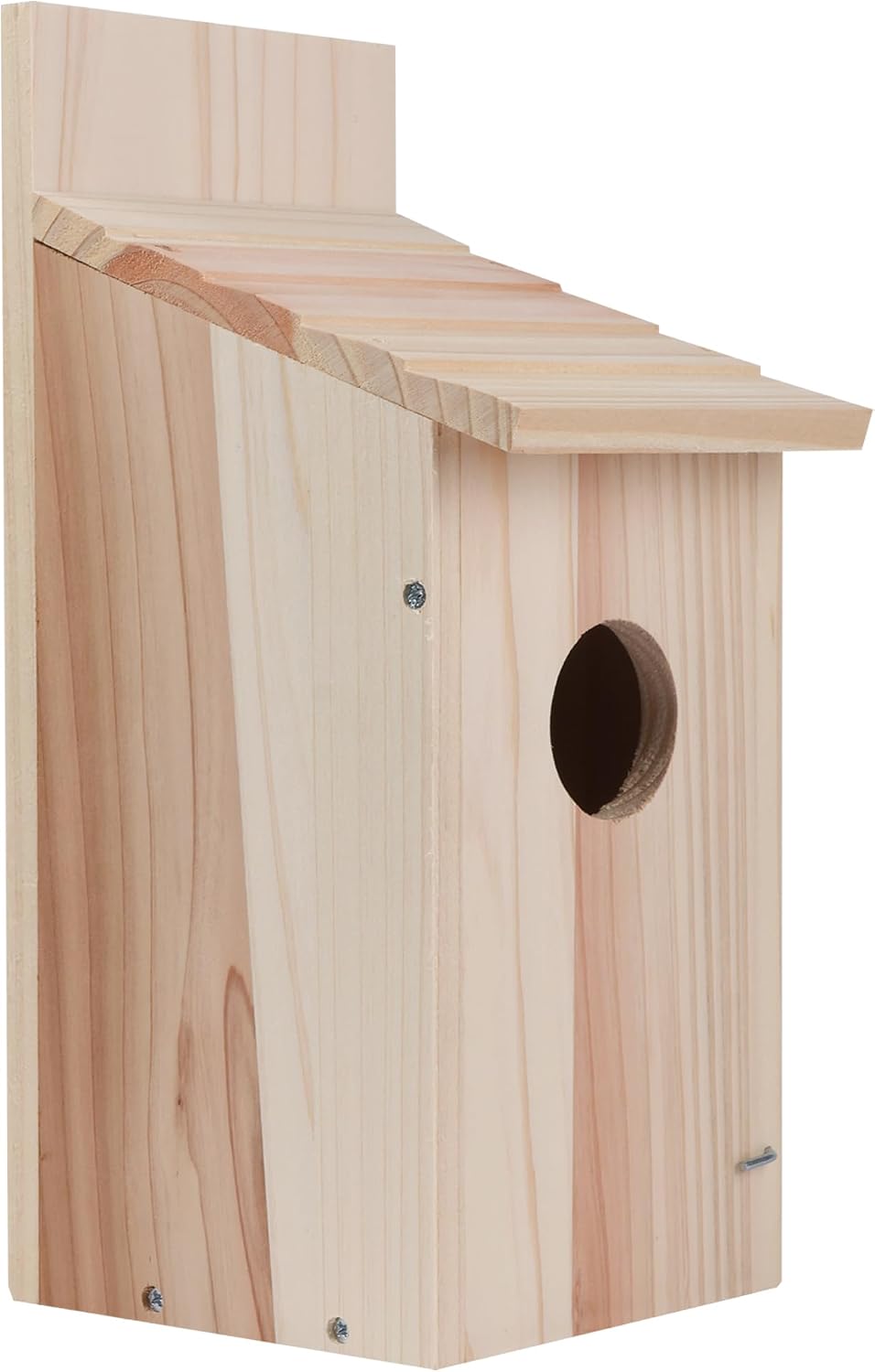 Wren Bird Houses for Outside,Cedar Swallow Wren Hummingbird Houses,DIY,1Pcs