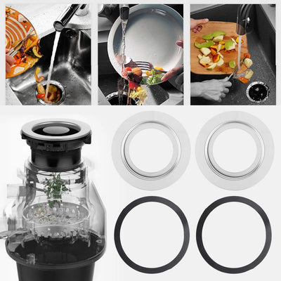 Home Appliances Appliance Parts, Disposer Adapter Parts, Easy to Install, Compact Size, to Use Stainless Steel Sink Food Waste Home Appliances