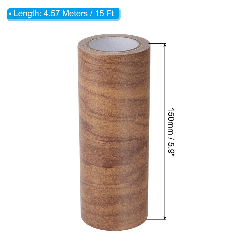 Wood Grain Repair Tape 6" x15ft Self Adhesive Wheat Maple