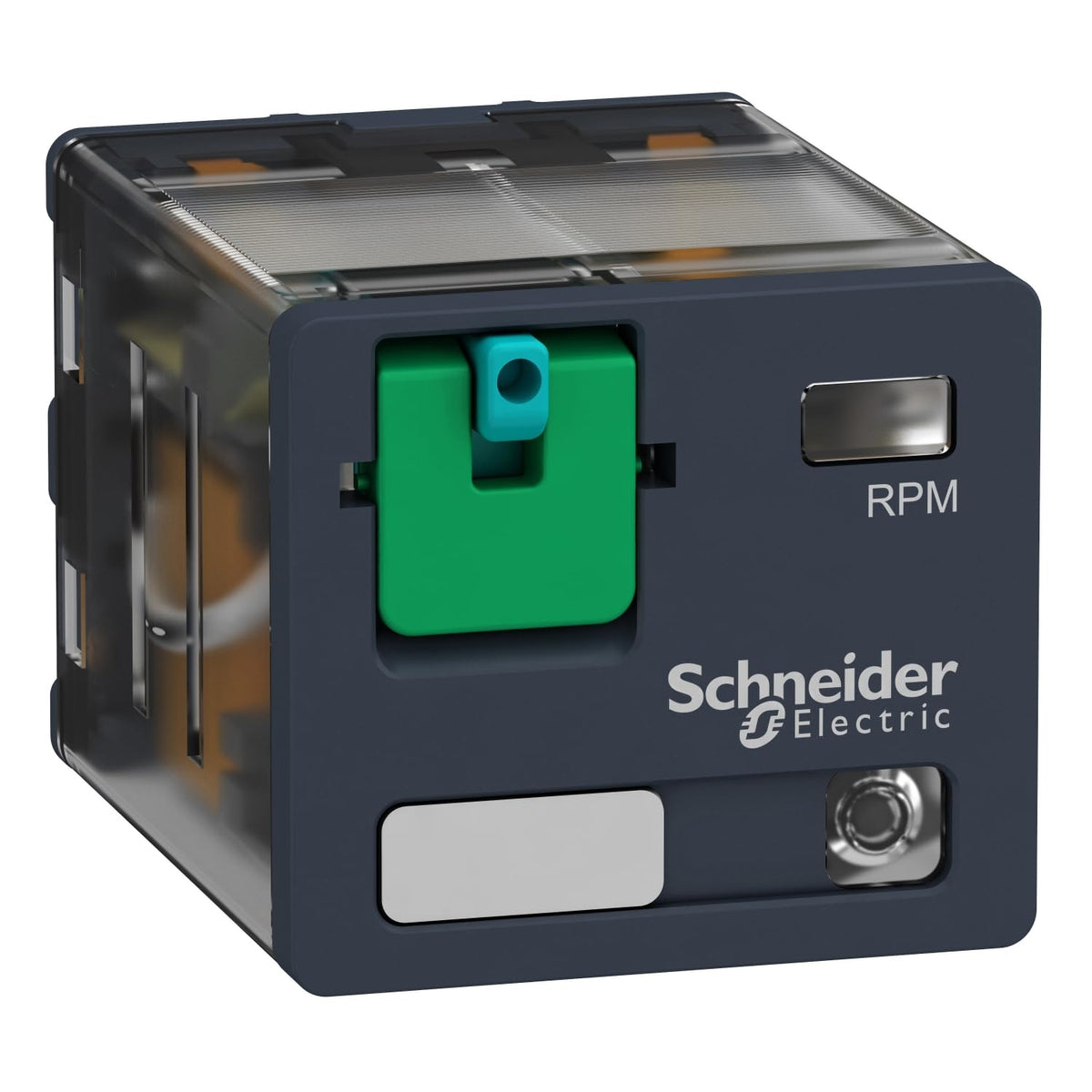 Plug In Relay, 11 Pins, Square, 24Vdc