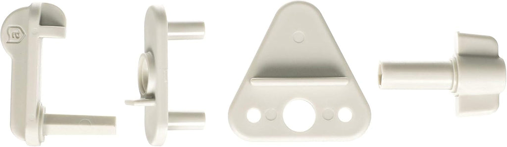 Attwood 11404-6 Pontoon Replacement Latch, Universal Sizing for Square Frames 1 Inch to 1 ¼ Inch, Fits Left- or Right-Hinge Gate