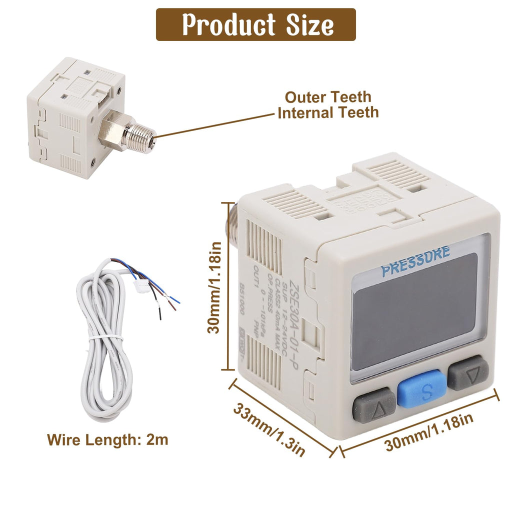 Digital Pressure Switch Controller, Air Pressure Regulator Valve