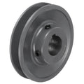 uxcell AK41-1 V-Belt Sheave 1" Bore, 3.95" OD, Single Groove Web Sheave