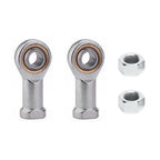 MOUMOUTEN Rod End Bearings, 2PCS SIL35T/K M36*3.0 PTFE Composite Material Female Thread Rod End Joint Bearing Self-Lubricating Heim Joint