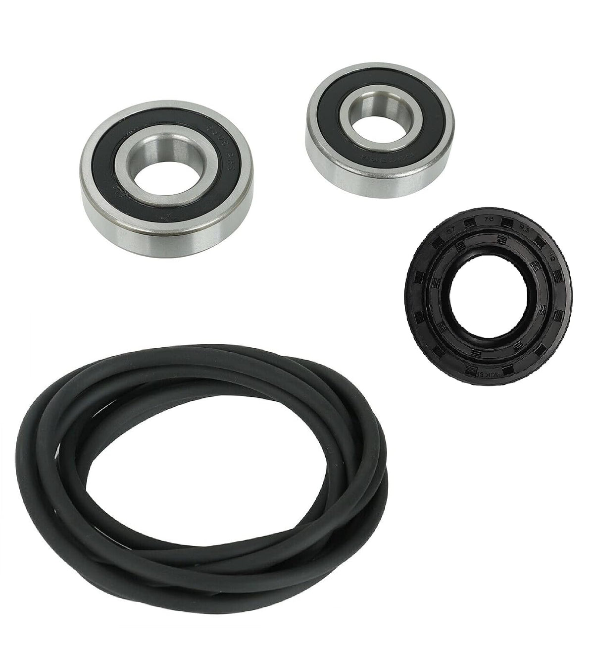 Washer Tub Bearing and Seal Kit Replaces For LG WM0001HTM WM0001HTMA WM0532HW WM0642HS WM0642HW WM0742HGA WM0742HWA WM1333HW WM1355HR WM1355HW WM1811CW WM1832CW WM2011HW WM2032HW Tromm Front Load