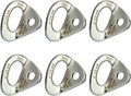 26kN Bolt Hanger Stainless Steel Climbing Hanger Climbing Anchor for 10 mm / 3/8" Bolt Pack of 6