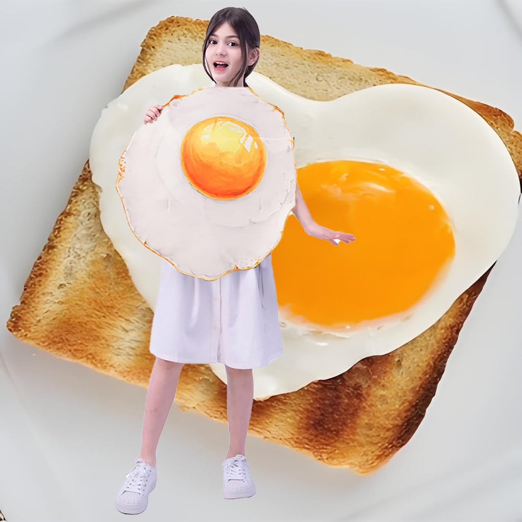 Unisex Kids Fried Egg Costumes