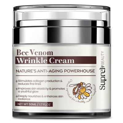 Bee Venom Wrinkle Cream, Face Lift & Neck Firming Cream for Women