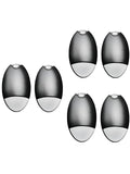 E2 LIGHTING LED Emergency Light, Wall Pack, Battery Backup, 6 Pack