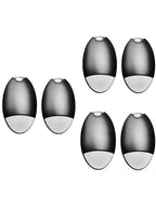 E2 LIGHTING LED Emergency Light, Wall Pack, Battery Backup, 6 Pack