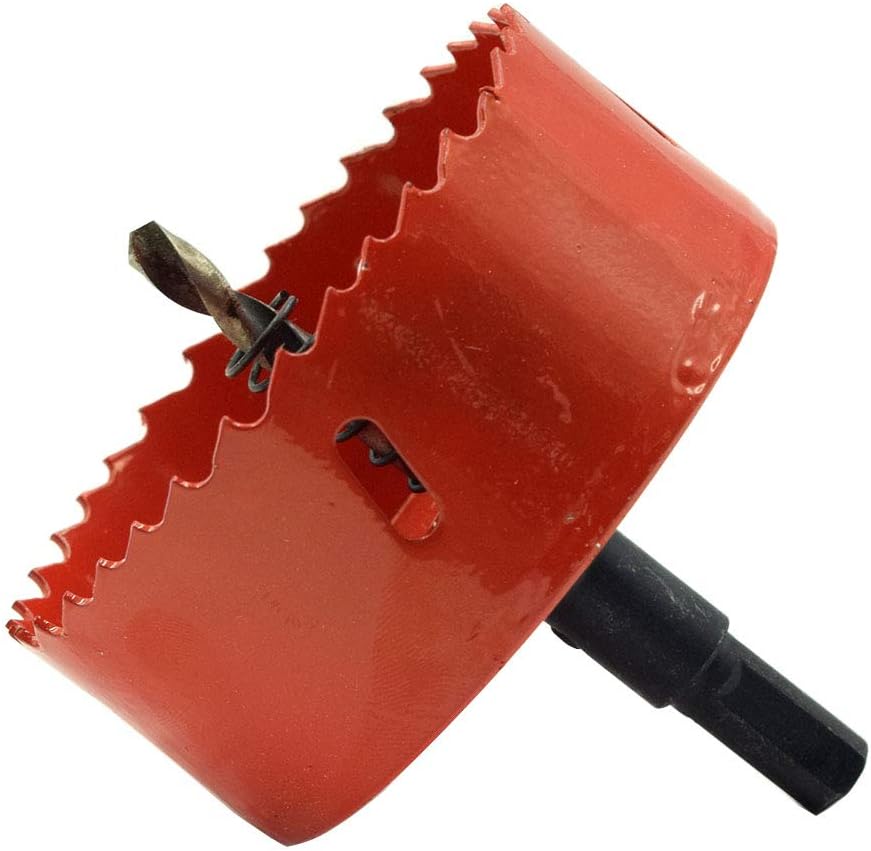 Hole Saw 85mm/3.35" Metal Hole Saw Kit Set, Bi-Metal