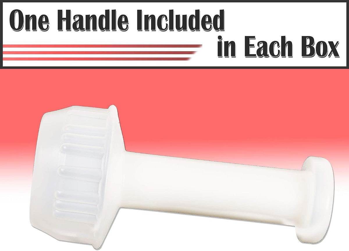 5" x 1000ft 80 Gauge 12 Rolls Shrink Wrap Film with 1 Handle