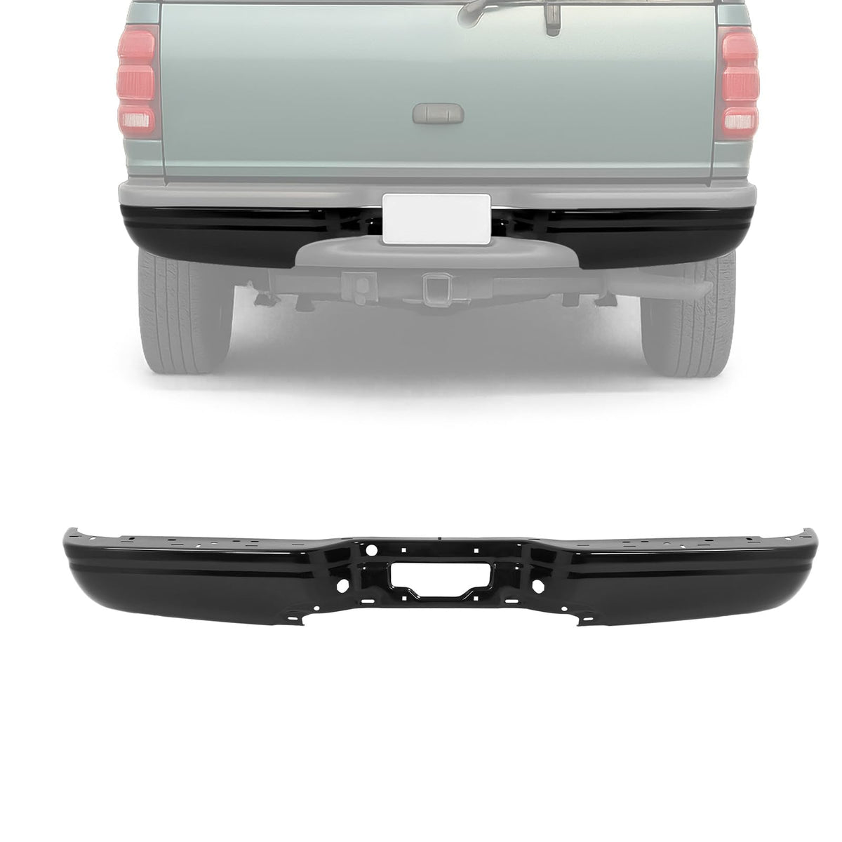 KUAFU Bumper Face Bar Compatible with 1997-2000 Expedition