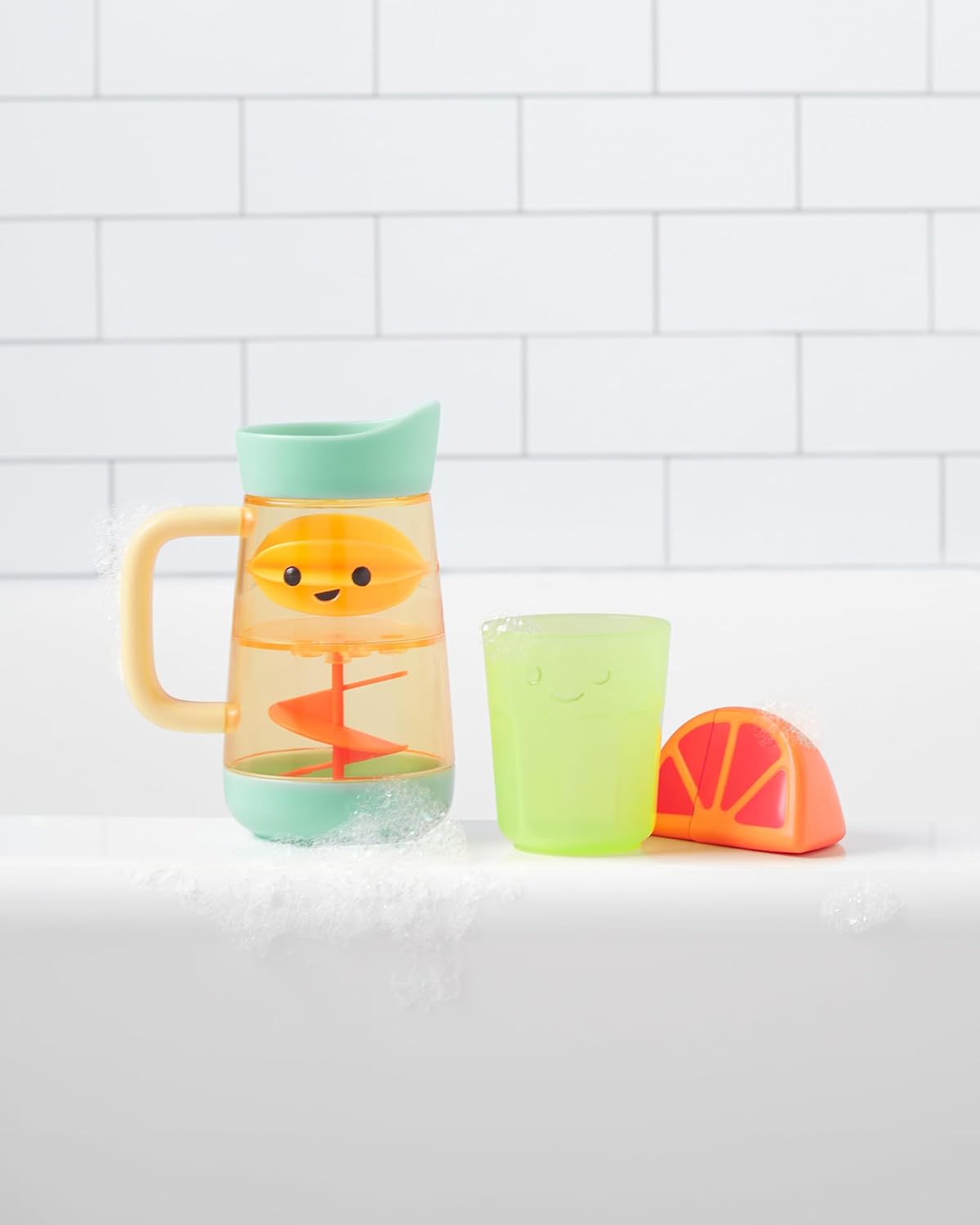 Skip Hop Baby Bath Toy Tub-to-Table Café Swirl & Splash Lemonade Set Bathtub Sensory Development Toy Age 12m+