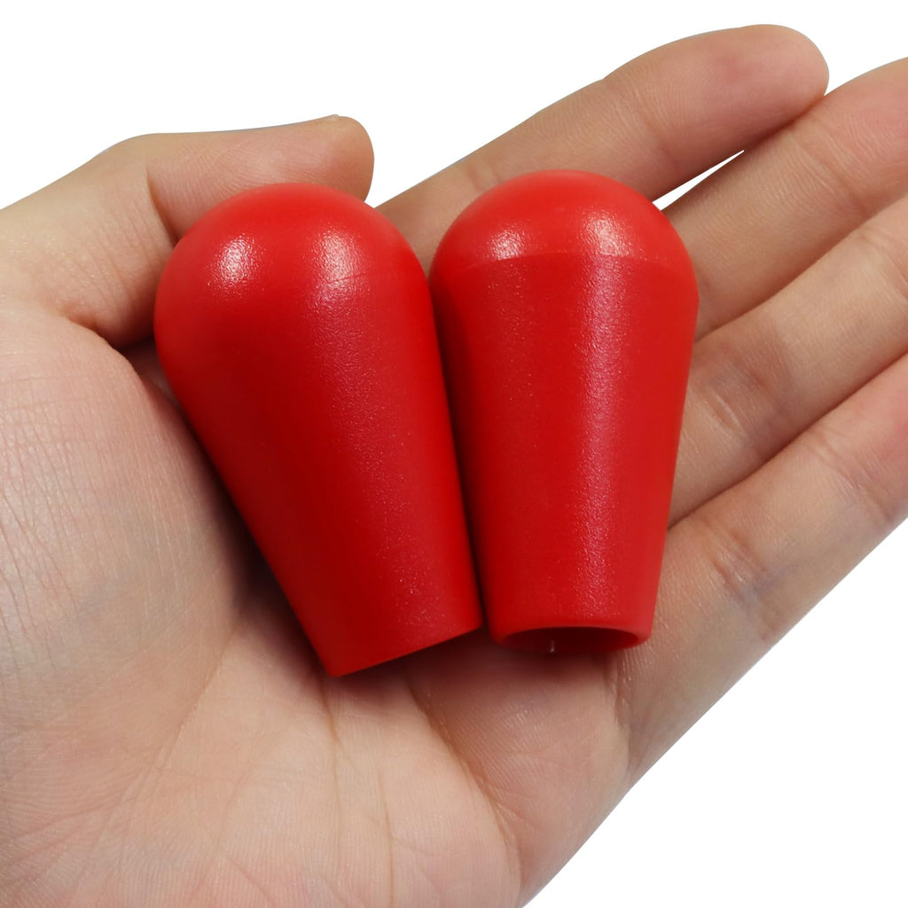 2X Oval Arcade Joystick, Red & Red