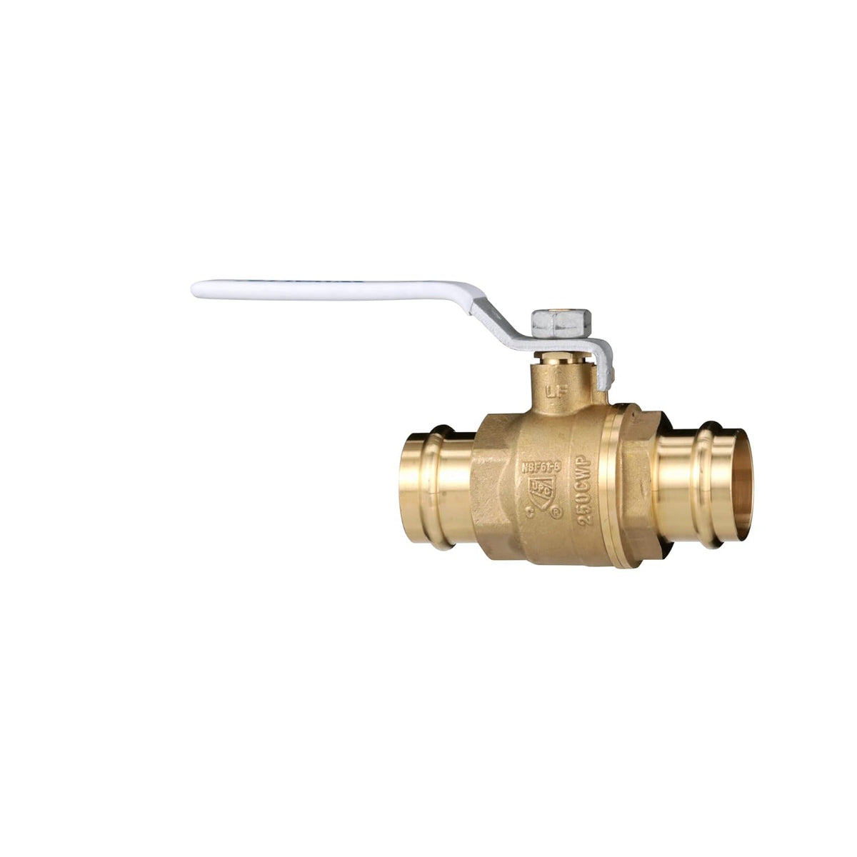 Watts Lead-Free Brass Ball Valve with Integral Press Connections 1/2"