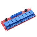 5V 8 Channel Relay with Optocoupler High/Low Level Trigger
