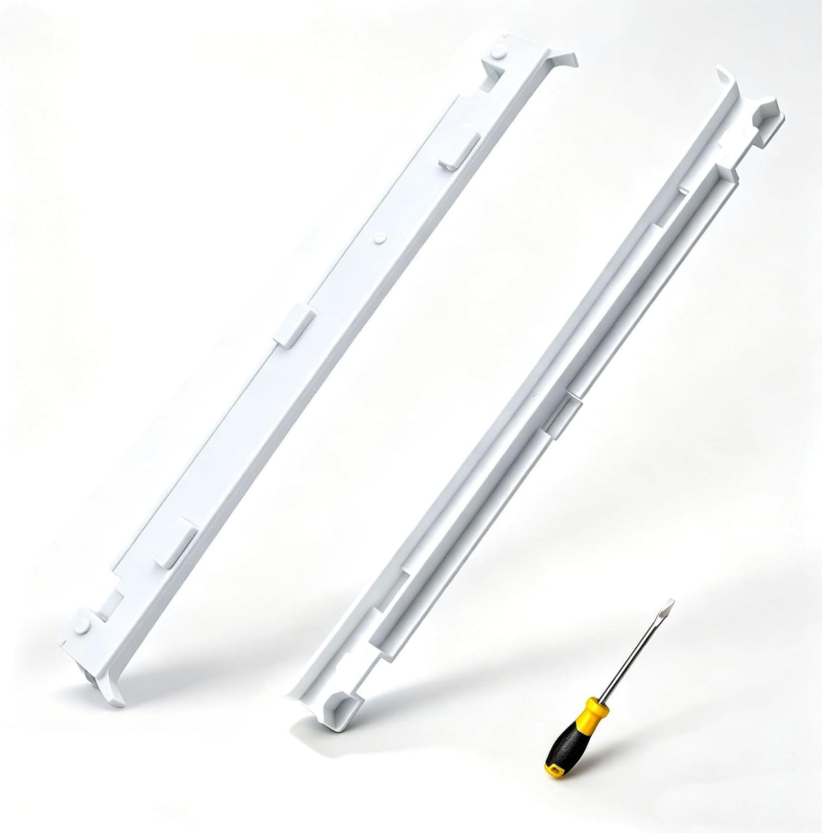 Refrigerator Crisper Drawer Slide Rail Compatible with Whirlpool WP2223320