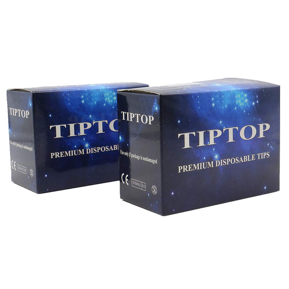 Disposable Tattoo Tip - Autdor 100PCS Disposable Tips Assorted for 3RL 5RL 7RL 9RL 3RS 5RS 7RS 9RS 5M1 7M1 Tattoo