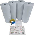 NASA TECH White Reflective Foam Core 2 Car Garage Door Insulation Kit R Value 8.0 Made in USA New and Improved Heavy