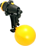 Jobe Valves Detach Short Tail, 1", Yellow/Black (Does NOT Have Nut and Washer)