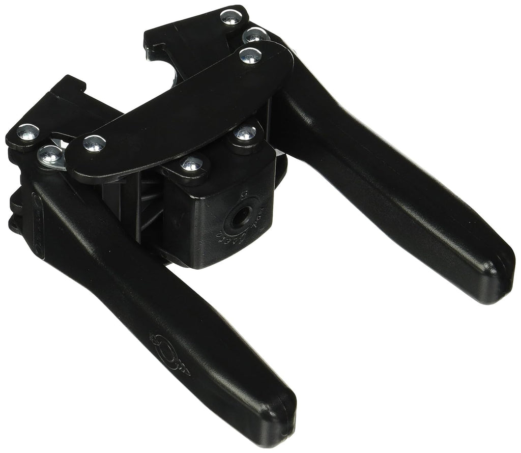 Double Lever Hand Beer Bottle Capper with 150 Black Oxygen Barrier Crown Caps - Made in Italy