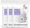 Code B 90 Count Custom Fit Liners, Drawstring Kitchen Trash Bags, One-by-One Mess-Free Dispense, Extra Thick & Double