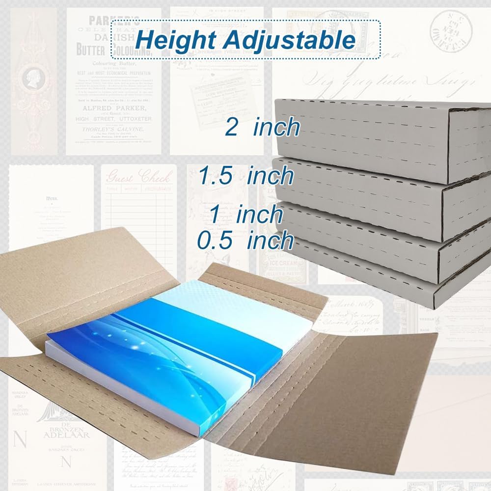 50 Pack 11.125x8.625x2'' Small Shipping Boxes, White