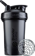 Classic V2 Plastic Shaker Bottle 20 oz Black