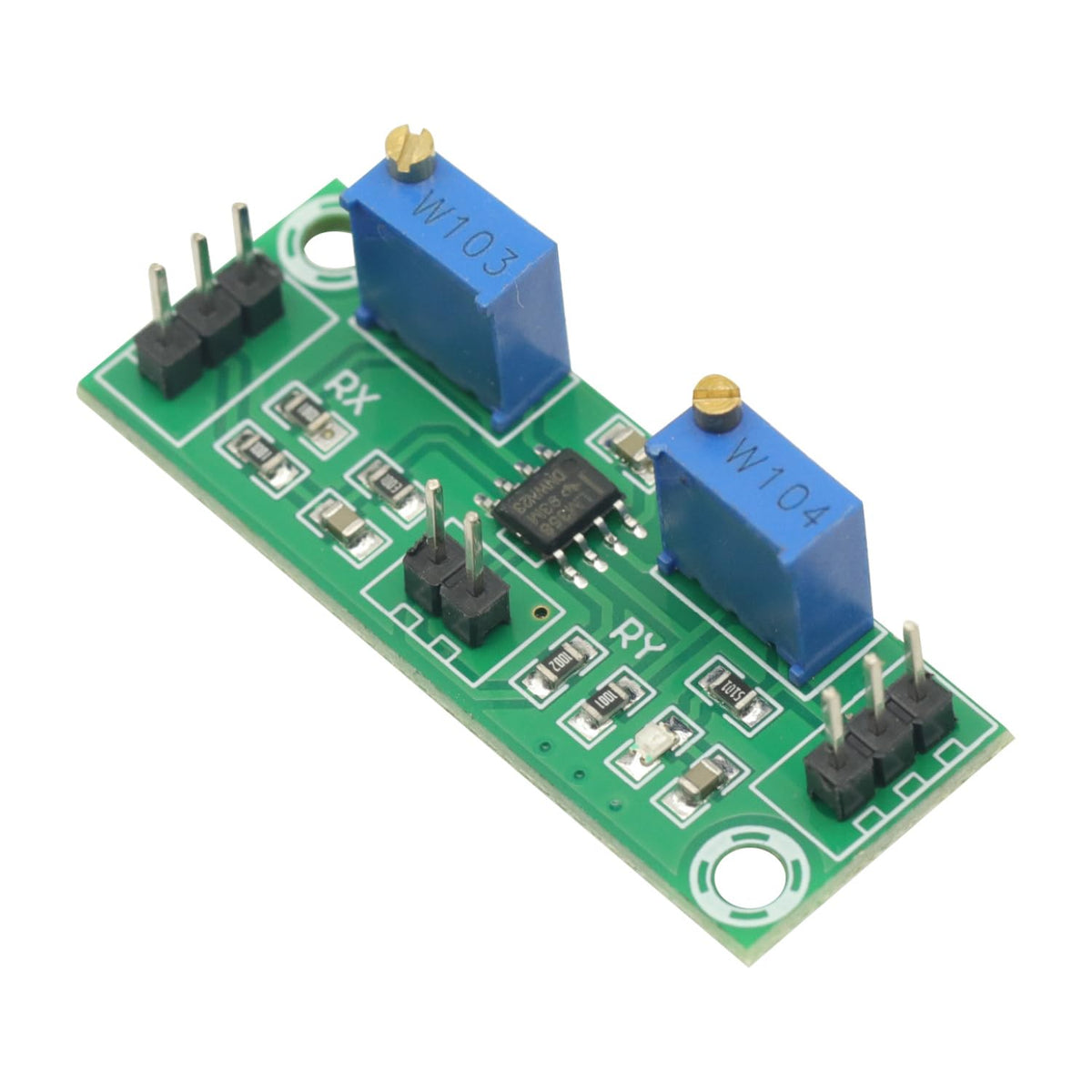 5pcs DC 3.5-24V LM358 Weak Signal Amplifier Voltage Amplifier Secondary Operational Amplifier Module Single Power Signal Collector