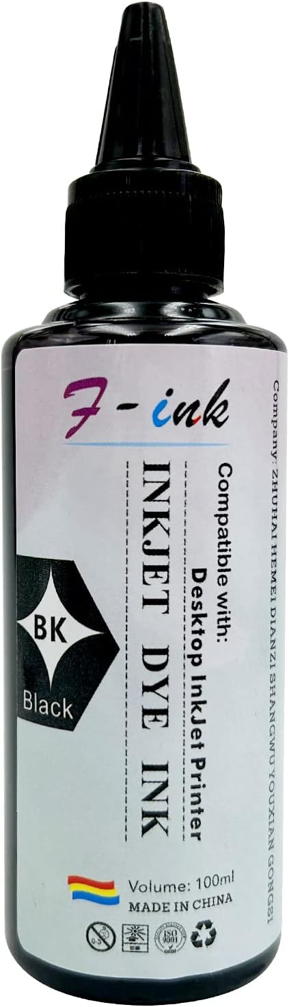 5 Bottles Ink and Ink Refill Kits Compatible with Hp Inkjet Ink Cartridges 68 68XL 67XL 662XL 664XL 60XL 61XL 62XL