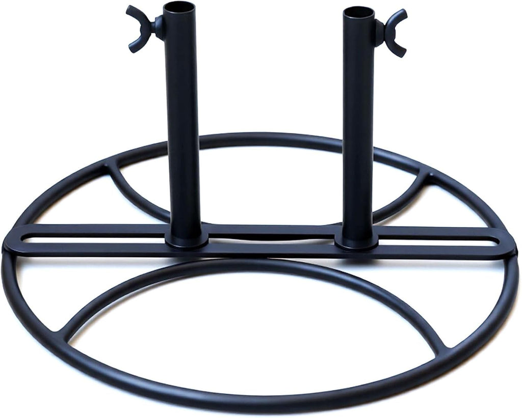 2026 Adjustable Width Garden Flag Stand Base - Metal Bracket Base (Adapter) | flag holder,Bold Design,Adjustable Size