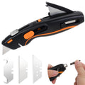 2-in-1 Heavy Duty Utility Knife & Multitool Screwdriver, Retractable Box Cutter